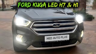 Ford Kuga Ii Installer H1 Et H7 Led Ampoule