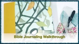Bible Journaling Walk-through - May | 2018 @JulesJewels