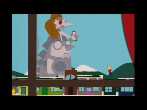 Mecha-Streisand | South Park S01E12 - Barbra Streisand