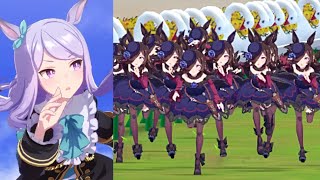 ウマ娘】逃げるマックイーンVS量産型ついてくライスシャワー - YouTube