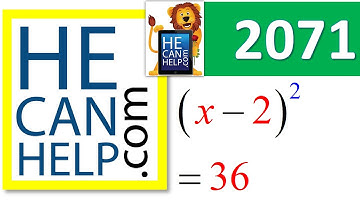 2071 {HECANHELP.COM USA GEORGE MATHEW} Complete the Square Quadratic Equations