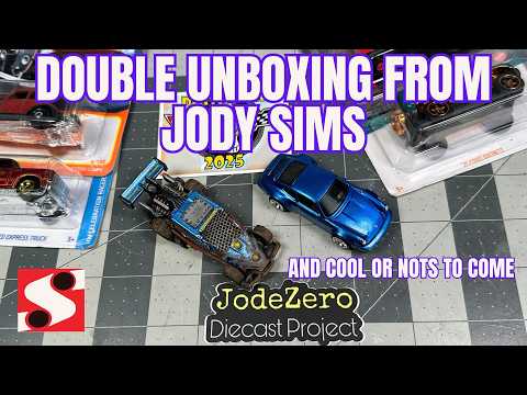 DOUBLE Unboxing from Jody Sims (and a look at a couple upcoming COOL or NOTs as well) #hotwheels