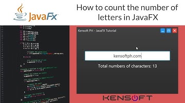 How to count the number of letters in Java application