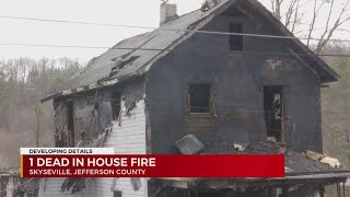Woman dead after house fire in Jefferson County