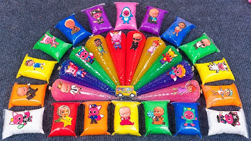 Pinkfong Slime Slime World 💫 Jeni & Friends Make Cosmic Slime! Bebefinn Magic 🌈ASMR