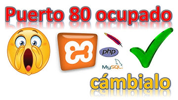 👌 CAMBIAR PUERTO 80 De Apeche En XAMPP (solución)✔️ Error puerto 80 Ocupado