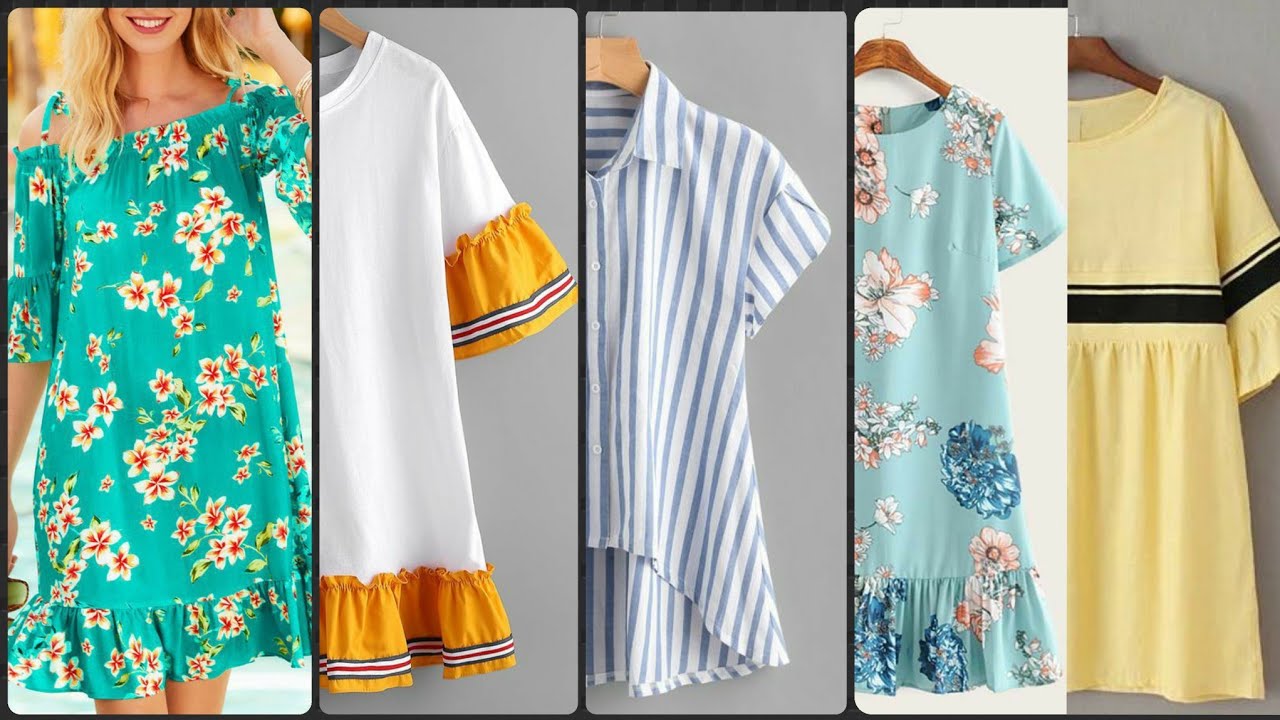 Top Stylish Casual WearTunic Top And Short Kurti Designs 2020