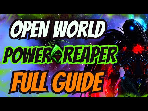 KING OF Open World : BEST POWER REAPER BUILD BUILD GUIDE  || Guild Wars 2