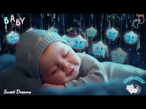 Baby Sleep Music 🌙 Mozart & Brahms Lullabies 💤 Sleep Peacefully in 3 Minutes