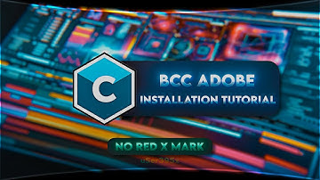 How to Install BCC for Adobe After Effects and Adobe Premiere Pro [Re-Upload] (Educational Purpose)