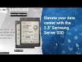 MZILG3T8HCLSAD3 Samsung 3.84TB 24Gb/s SAS 2.5" Solid State Drive
