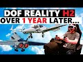 DOF Reality H2 Motion Rig 1 YEAR REVIEW - The GOOD &amp; BAD! MSFS | DCS WORLD