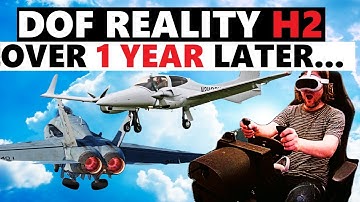 DOF Reality H2 Motion Rig 1 YEAR REVIEW - The GOOD & BAD! MSFS | DCS WORLD