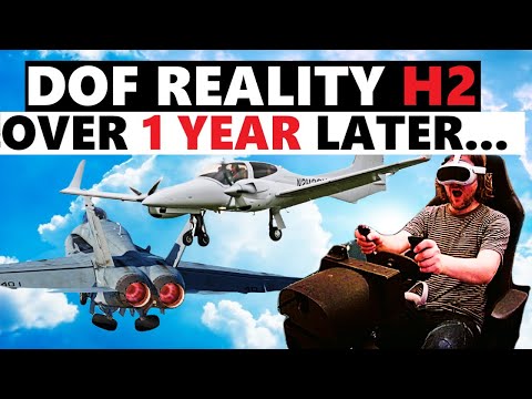 DOF Reality H2 Motion Rig 1 YEAR REVIEW - The GOOD & BAD! MSFS | DCS WORLD