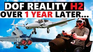 DOF Reality H2 Motion Rig 1 YEAR REVIEW - The GOOD & BAD! MSFS | DCS WORLD