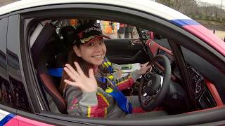 竹岡圭さん、3年目のラリー挑戦…ポロGTI で挑んだ新城ラリー