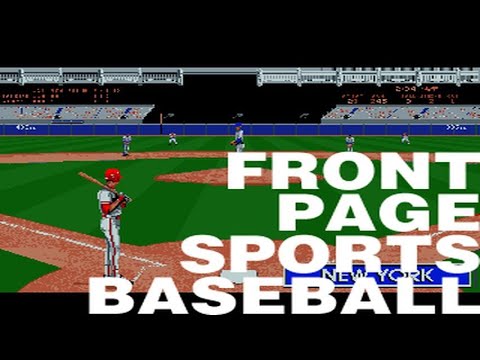 Front Page Sports: Baseball u002794 (DOS, 1994) Retro Preview from Interactive Entertainment Magazine