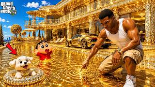 Anything Franklin & Shinchan Touch Turns Into Gold In GTA 5! | GTA 5 Bangla Gameplay screenshot 5