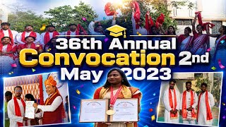 36th Annual Convocation 2nd May 2023