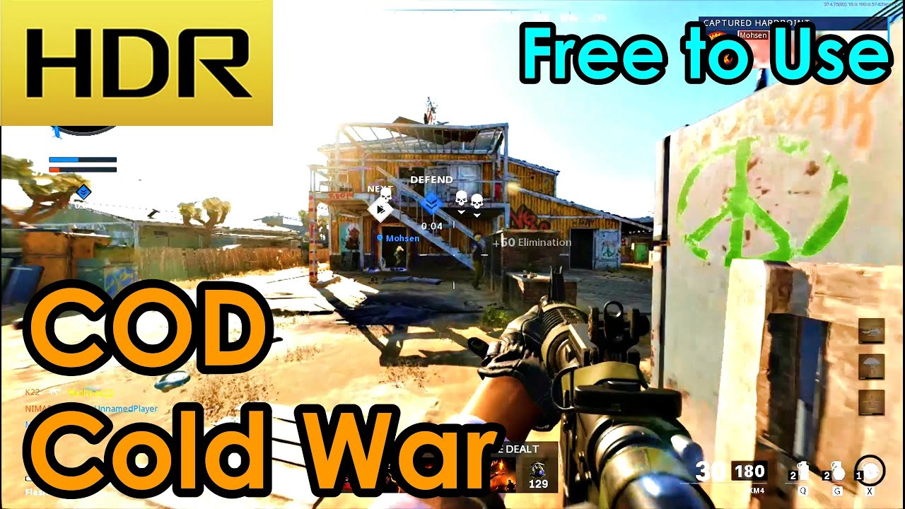 COD Black Ops: Cold War TDM HDR 60FPS Color Enhanced | Free to Use Gameplay 7
