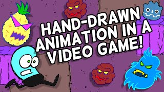 I animated on paper for a 2 week Game Jam - Pirate Software Game Jam 15