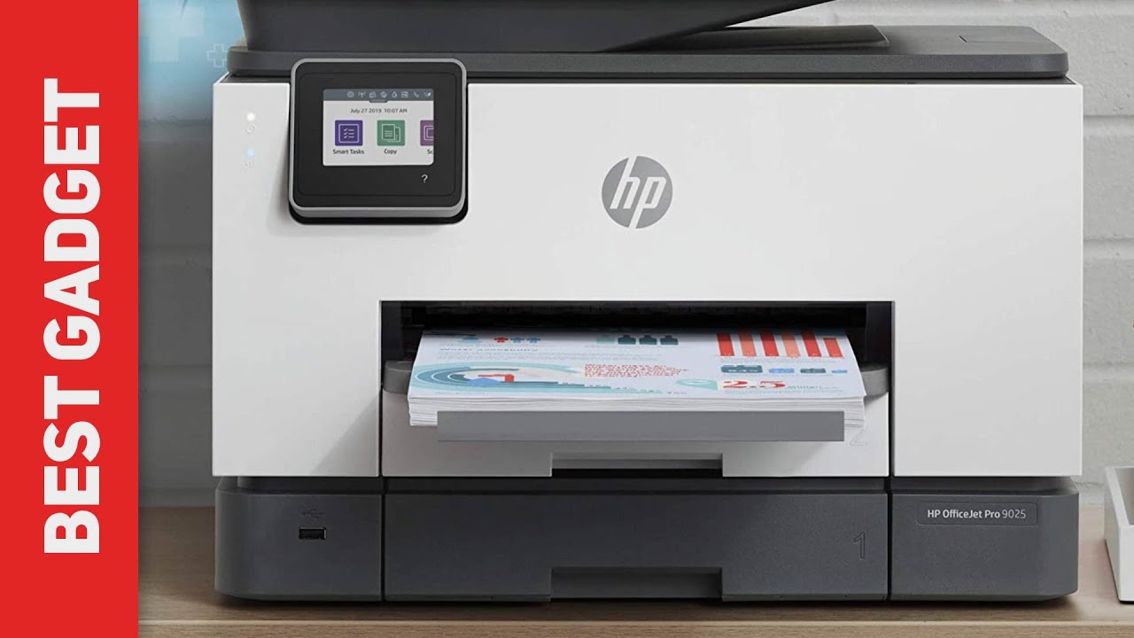 Best Color Laser Printers 2022 - HP Officejet Pro 9025 Review