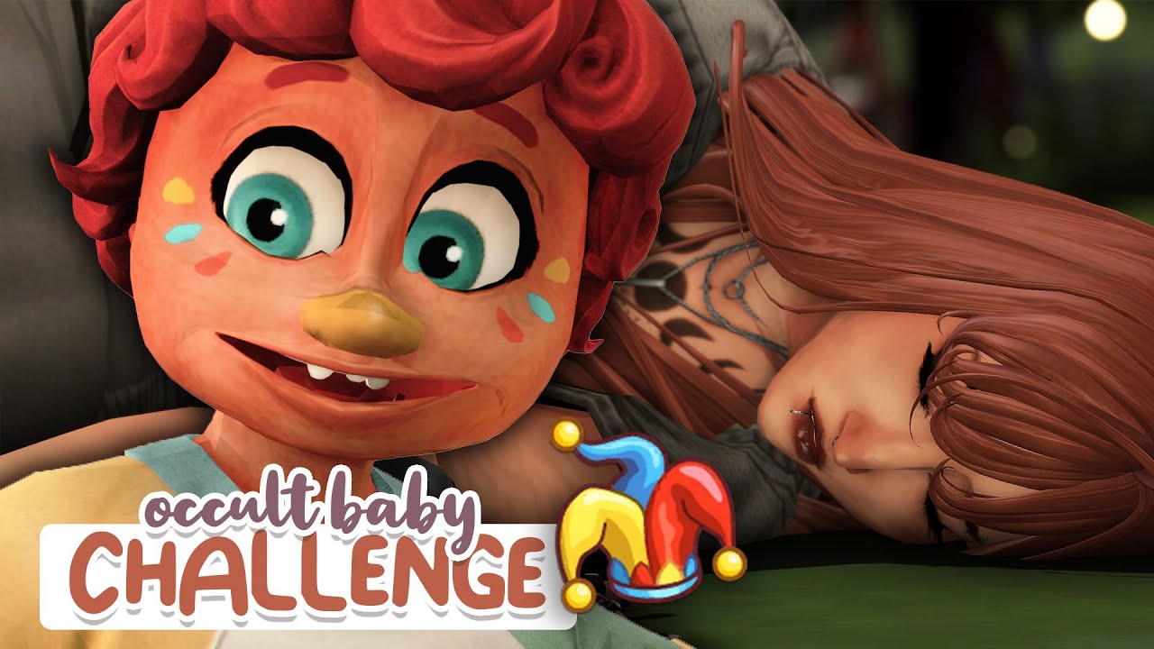 A Scary New Friend 😈 | Ep. 59 | Sims 4: Occult Baby Challenge