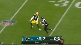 Jacksonville 90 Yard Punt Return | NFL Week 10 Packers VS Jaguars