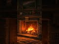 Cozy Crackling Fireplace Sounds for Sleep 🪵🔥 #shorts