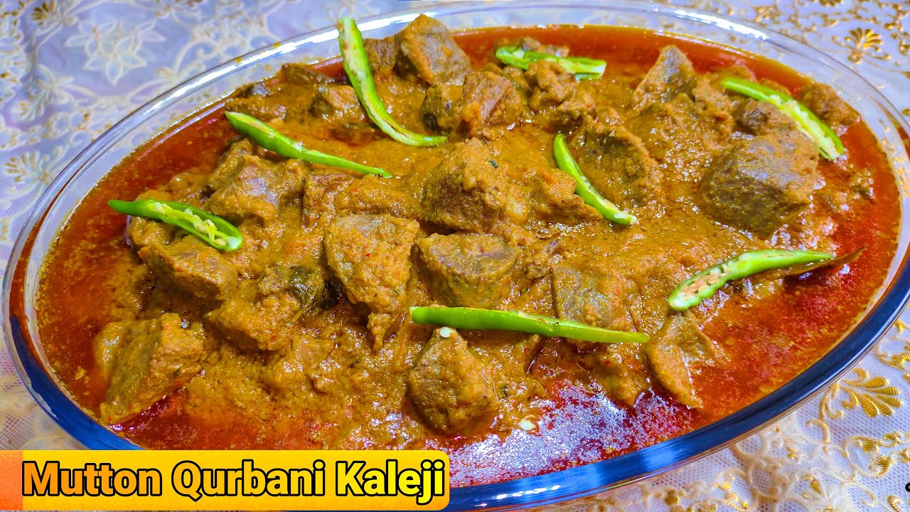 Mutton Qurbani Kaleji | Mutton Kaleji Masala | Bakra Eid Special Recipe | 