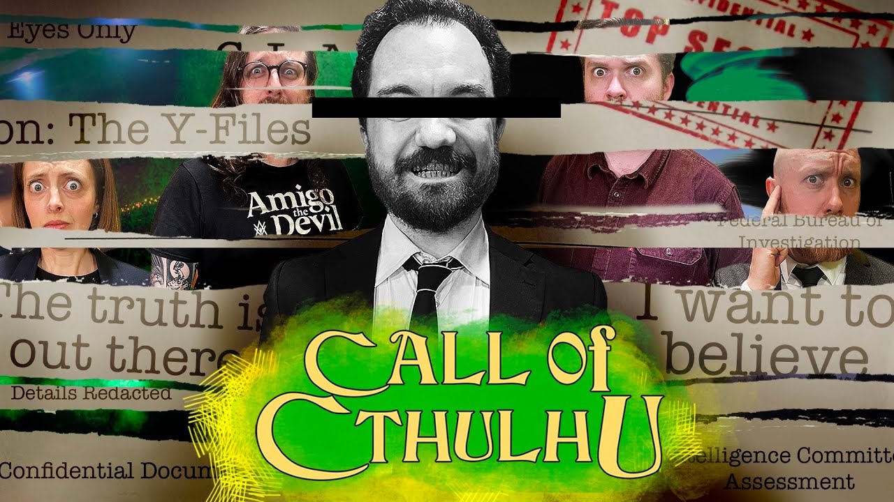 The Y-Files | Chaotic Neutral Plays Call of Cthulhu with Johnny Chiodini from Oxventure