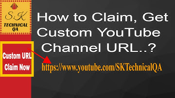 How to Claim, Get Custom YouTube Channel URL..? SEO 2017