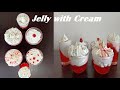 Jelly with Whipped Cream Recipe - Yummy & Delicious Dessert