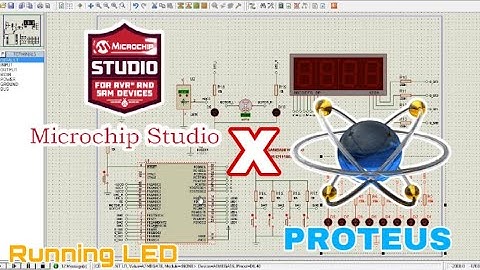 Simulasi Running LED Dengan Atmega16 Menggunakan Software Microchip Studio dan Proteus