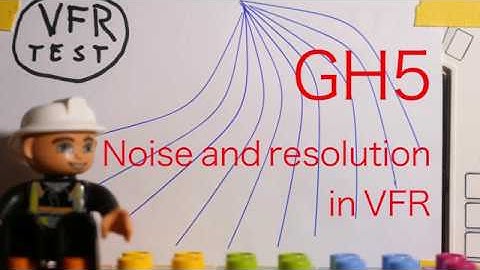 GH5 - variable framerate - qualityloss