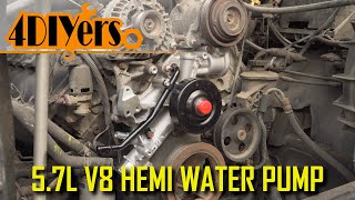 How to Change the Water Pump on a Dodge Ram 5.7L V8 Hemi