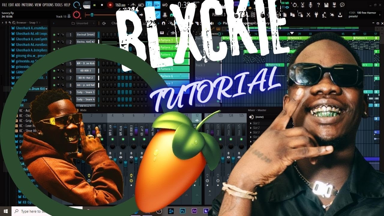 How To Make a Guitar Beat For Blxckie Type Beat [FL STUDIO TUTORIAL ...