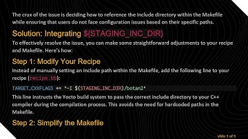 Using ${STAGING_DIR_TARGET} in Yocto Makefile: Streamlining Your Build Process