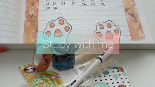 Study with me #5️⃣|Учись со мной|Мотивация на учёбу 📝