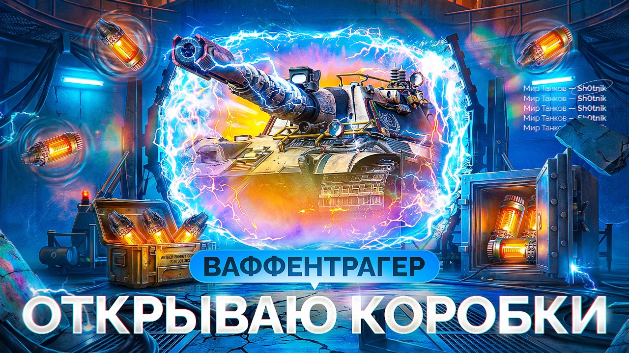 Открываю НОВЫЕ КОРОБКИ Ваффентрагера — Выбиваю ВСЕ Танки!