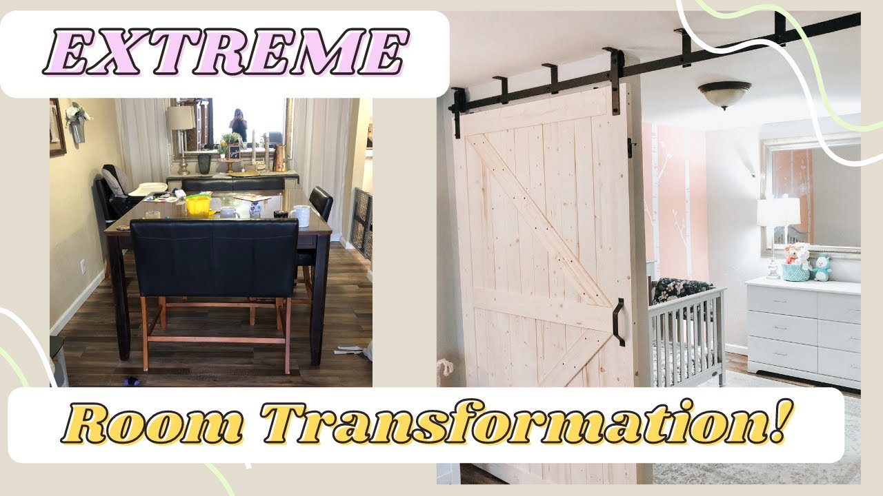 EXTREME Bedroom Makeover Full Bedroom Transformation On A Budget