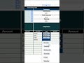 Dailly transactions - Google sheets