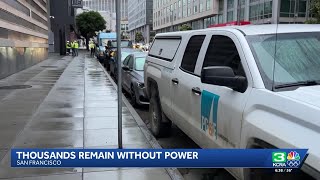 About 11,000 SF PG&E customers still without power after substation fire