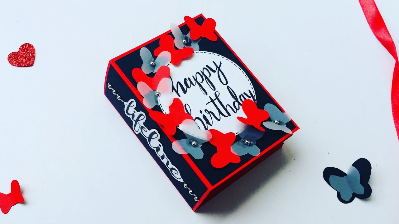 How to Make Special Birthday Scrapbook/Scrapbook For Boyfriend