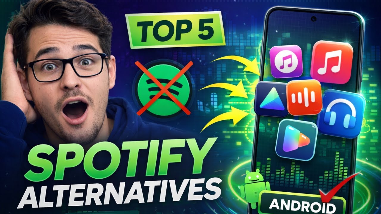 5 лучших альтернатив Spotify для Android в 2026 году