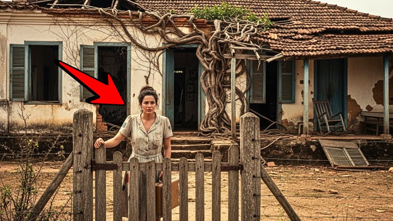 Lei Ereditò La Proprietà Abbandonata Da 50 Anni... Ma La Trasformò In Una Vera Casa!