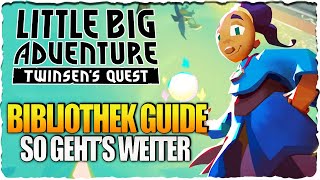 So geht es in der Bibliothek weiter | Komplettlösung #1 | Little Big Adventure Twinsen's Quest screenshot 2