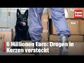 Drogen im Millionenwert in Kerzen versteckt | krone.tv NEWS