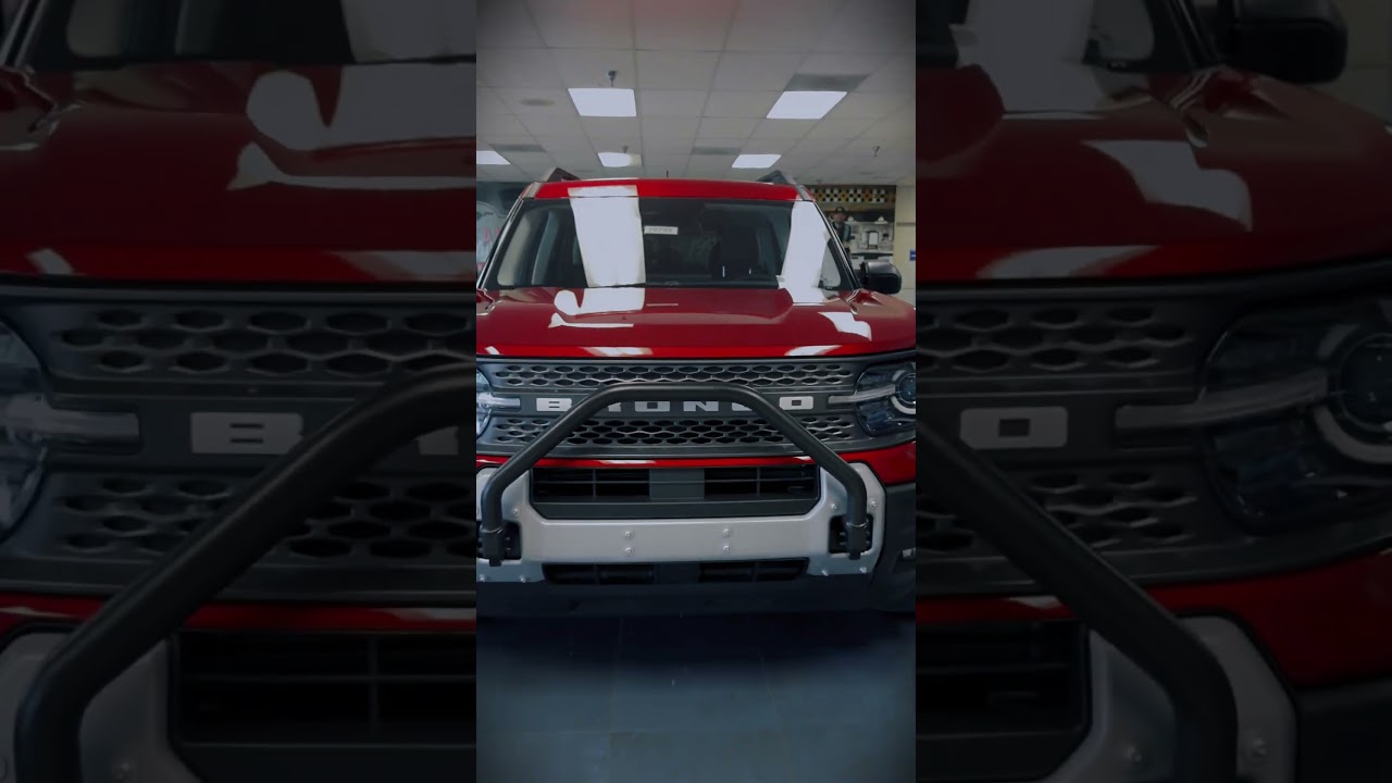 The 2025 Bronco Sport Ruby Red