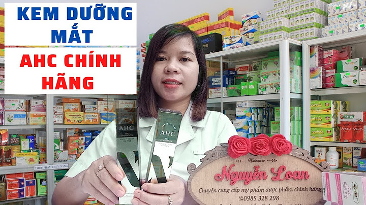 Review kem mắt AHC đỏ